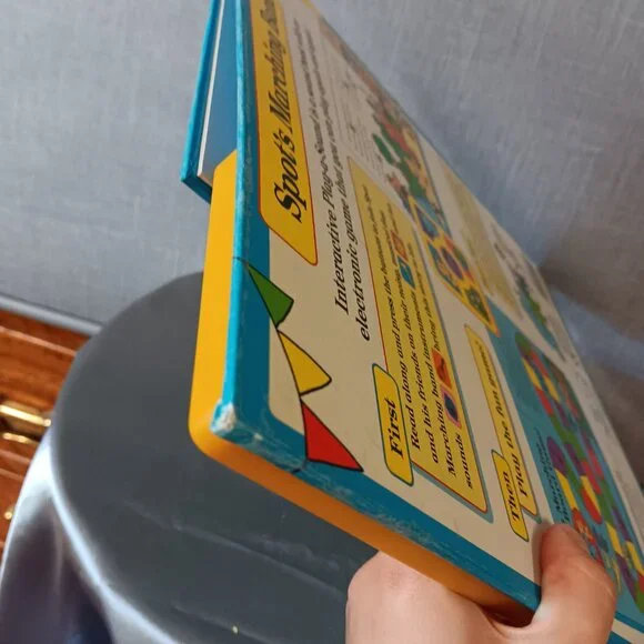 Spots Marching Band Eric Hill Interactive Play SOUND Book Y2K Toddler Baby RARE - Picture 7 of 8